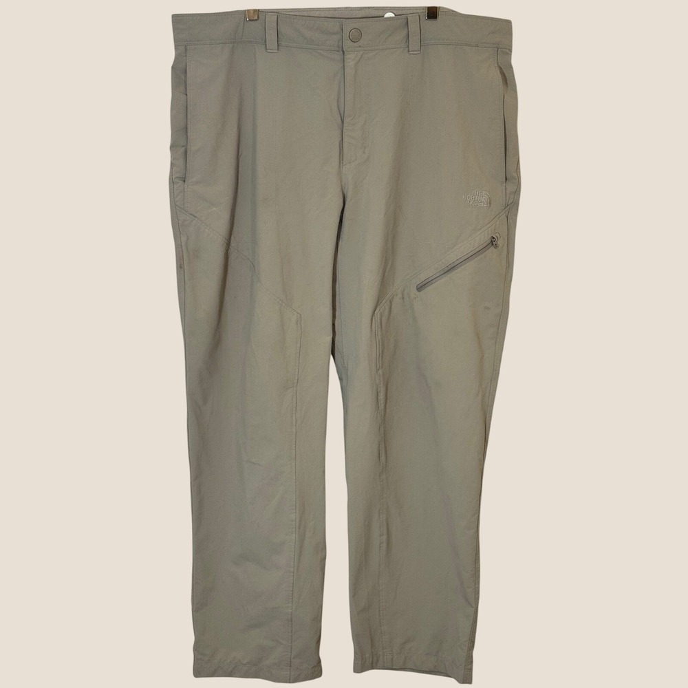 The North Face Hiking Trekking Pants Mens 40 Short Stretch Nylon Zip Pocket